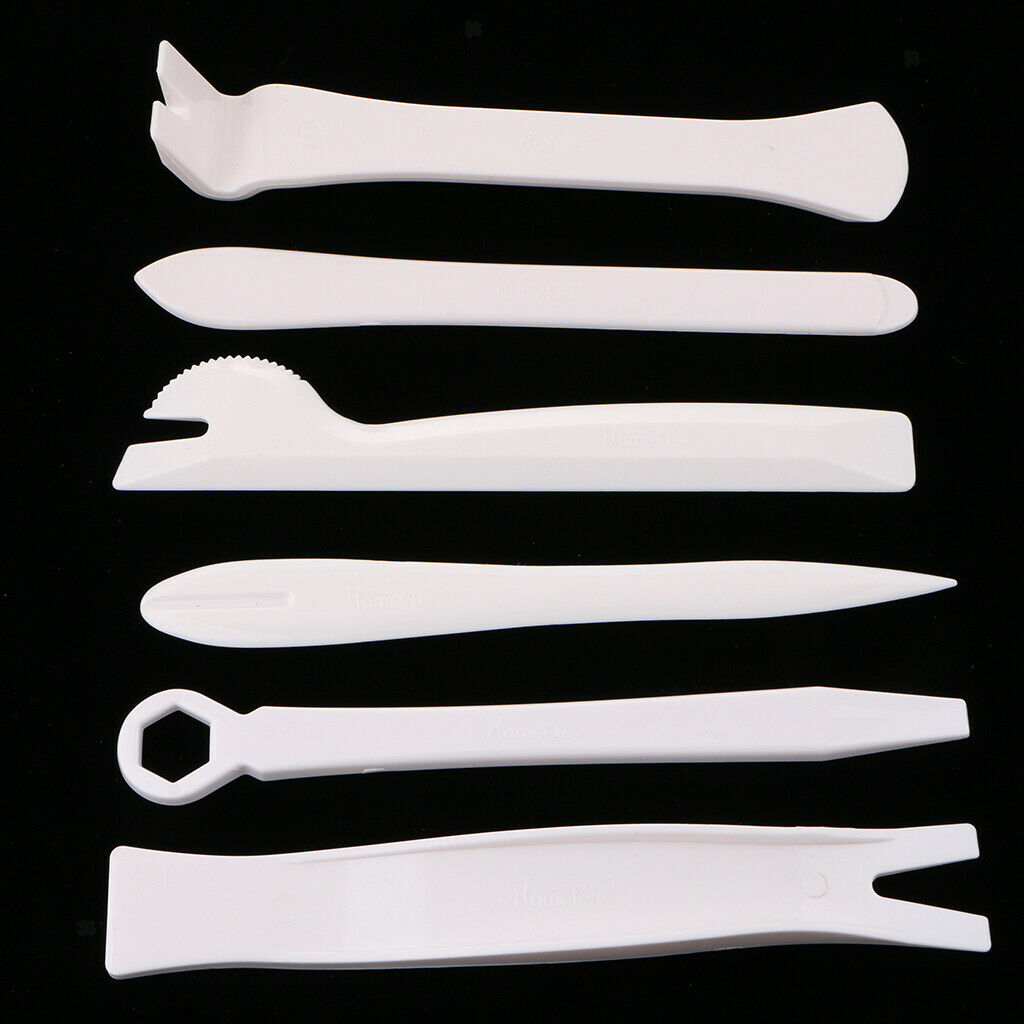 6Pcs Car Stereo Installation Kits Car Radio Removal Tool