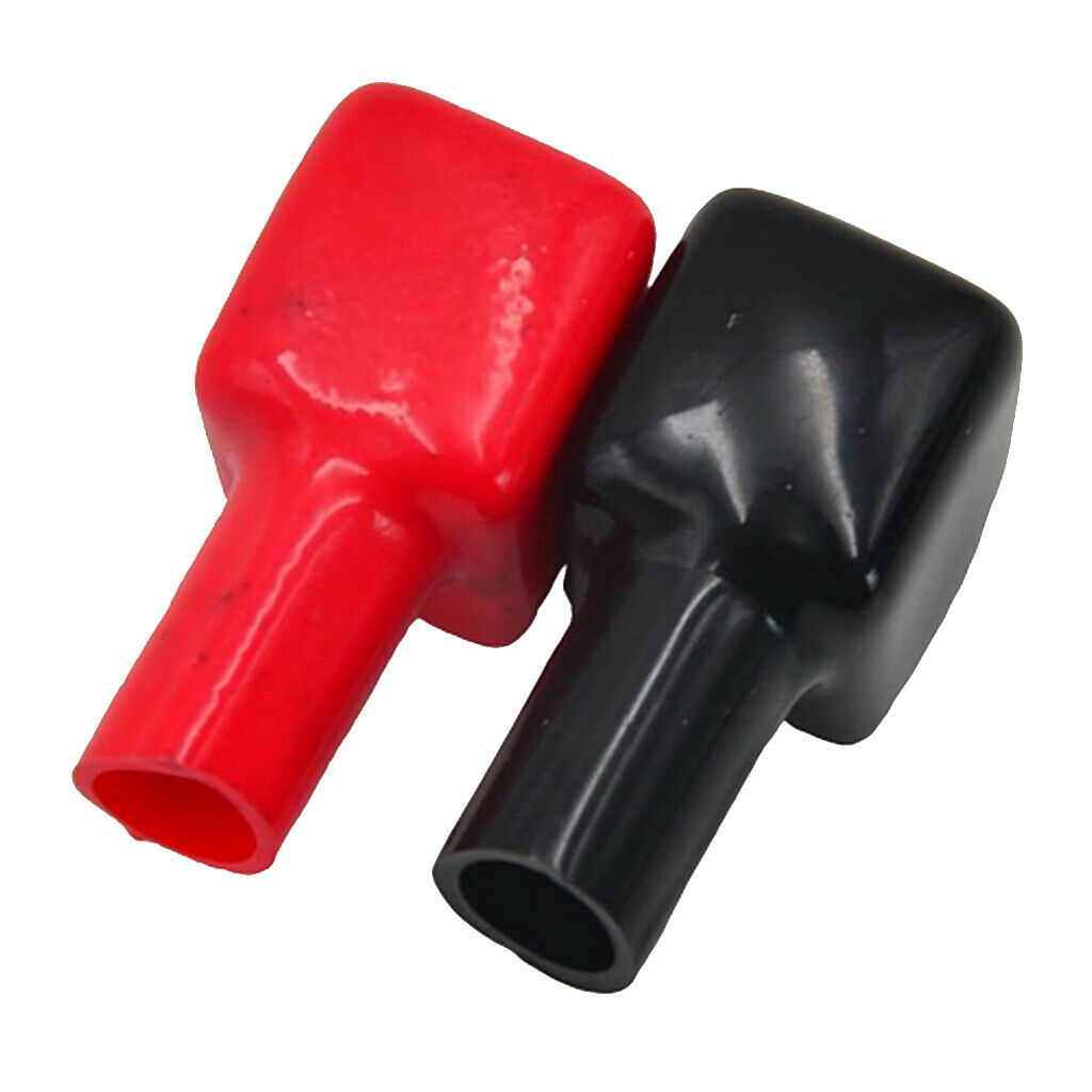 1 Pair Car Battery Clamp Terminal Cover Positive & Negative Anti-Corrosive
