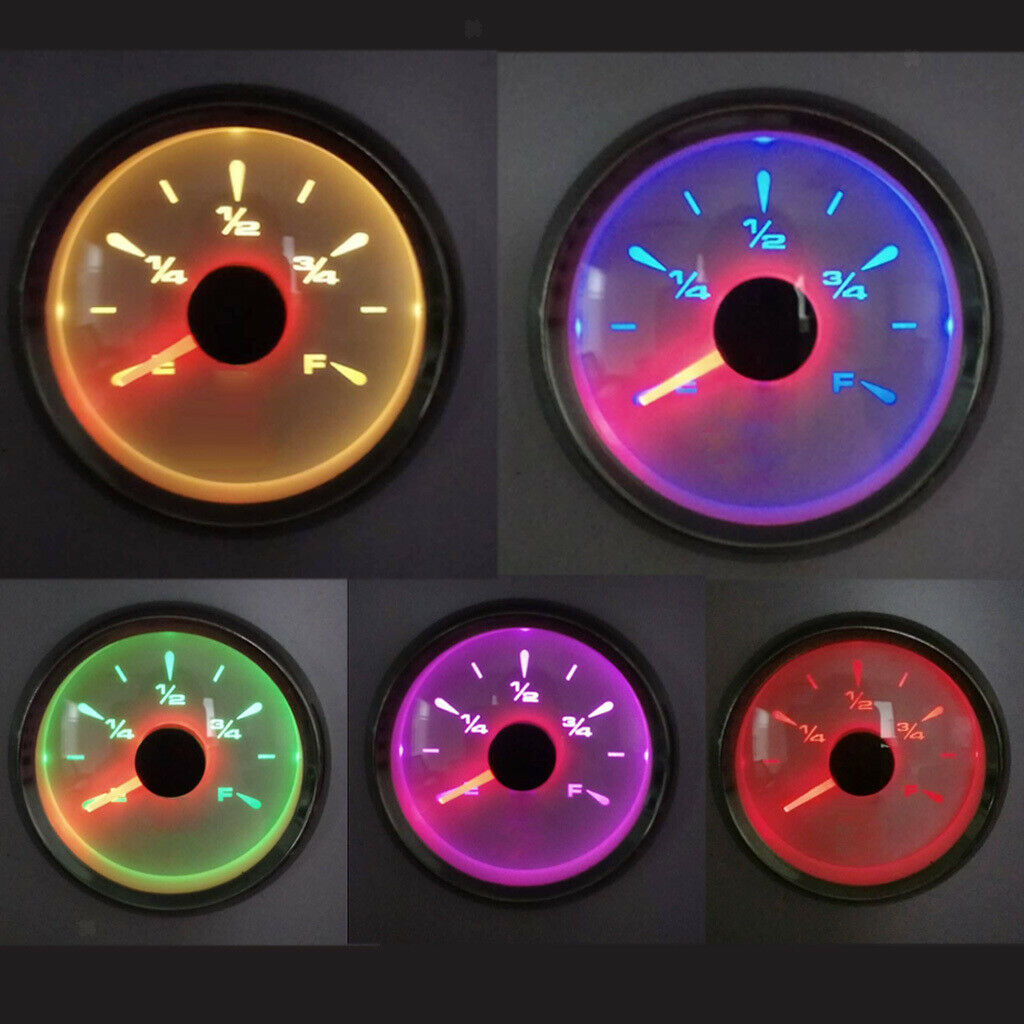 190 ohm Car Fuel Level Gauges - Digital Boat Fuel Gauge, Oil Tank Level