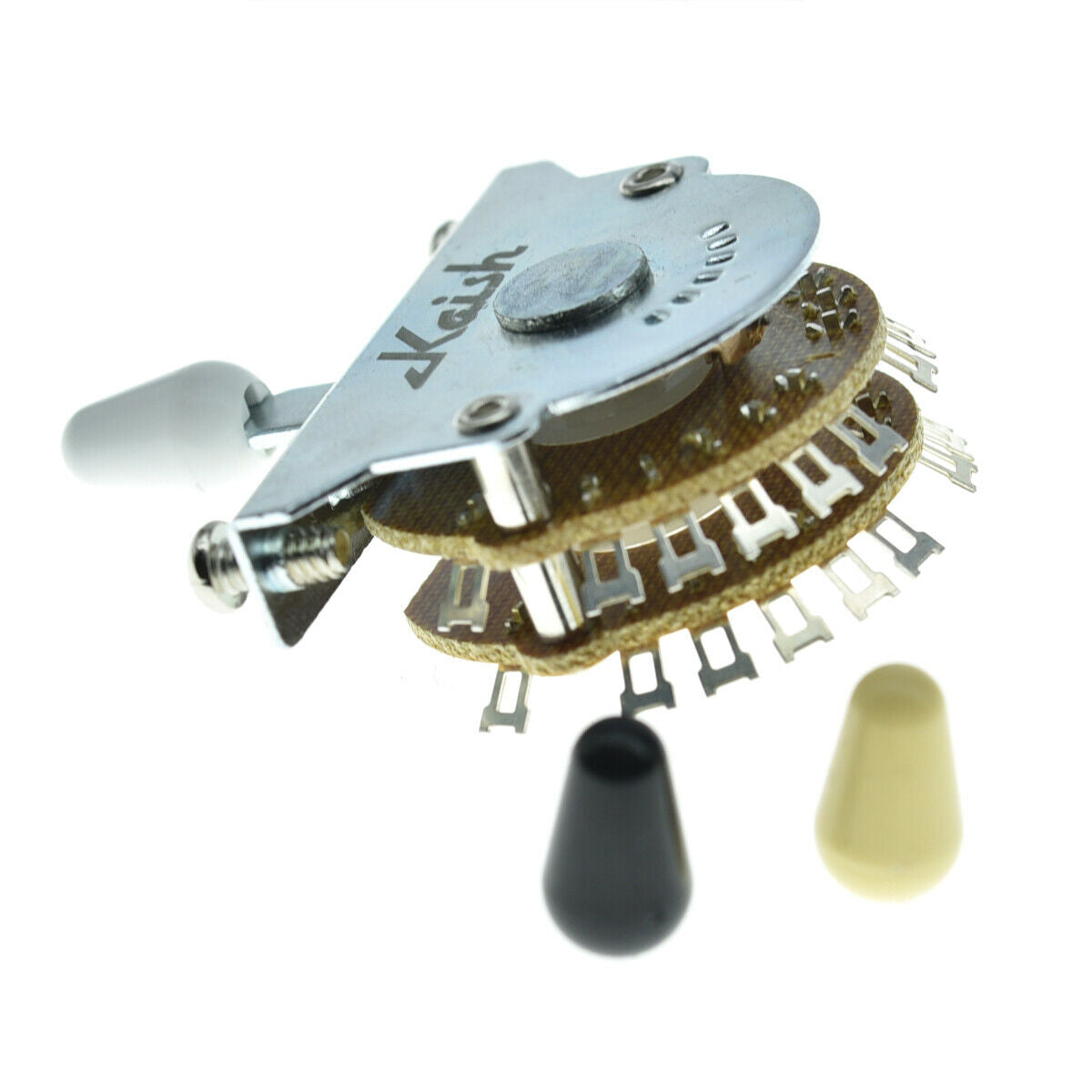 Guitar 5-Way Super Switch Pickup Selector Switch for Strat/Tele with 3 Tips