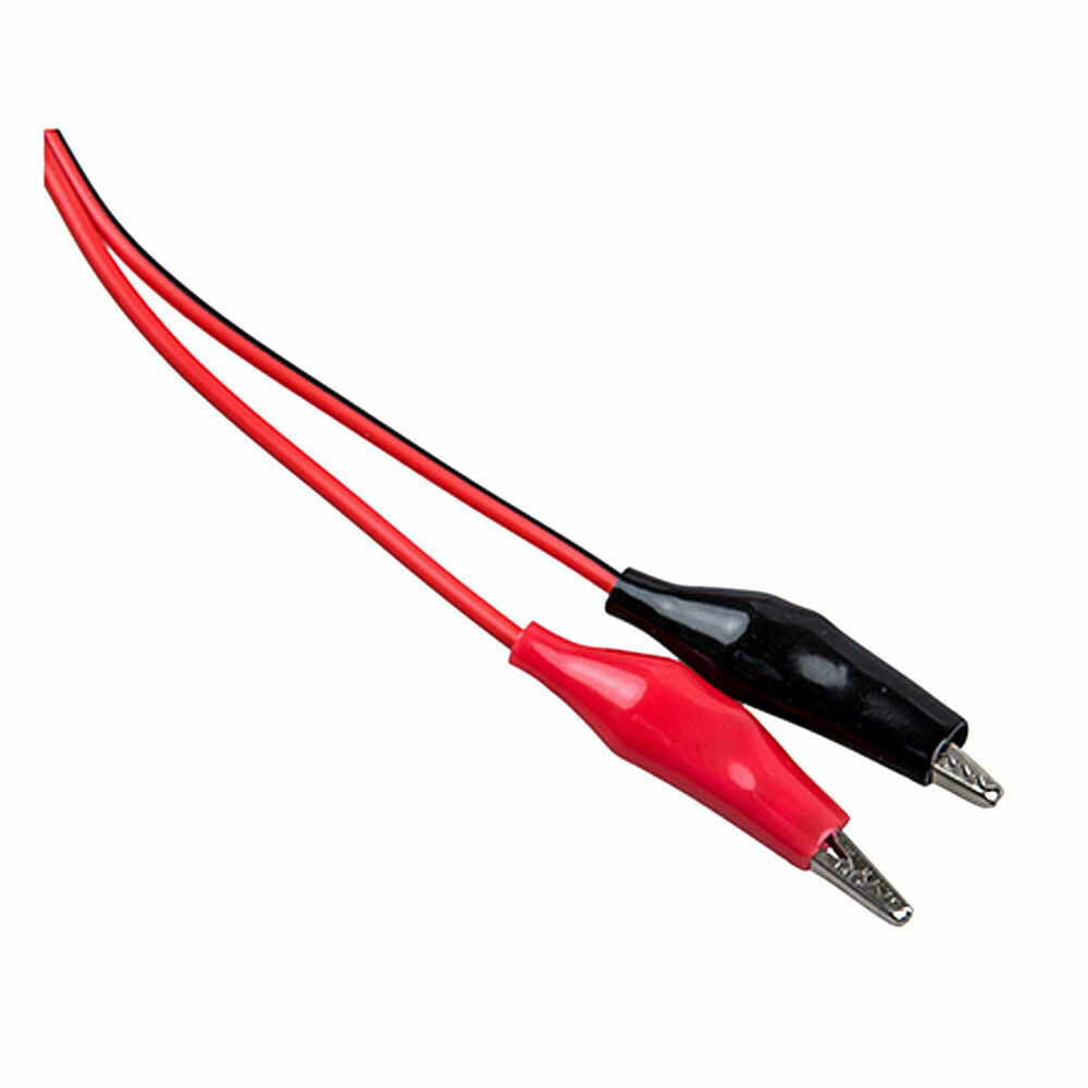 2 Groups 1M Alligator Clip Test Leads Double-ended Jumper Wires Test Leads S LIN