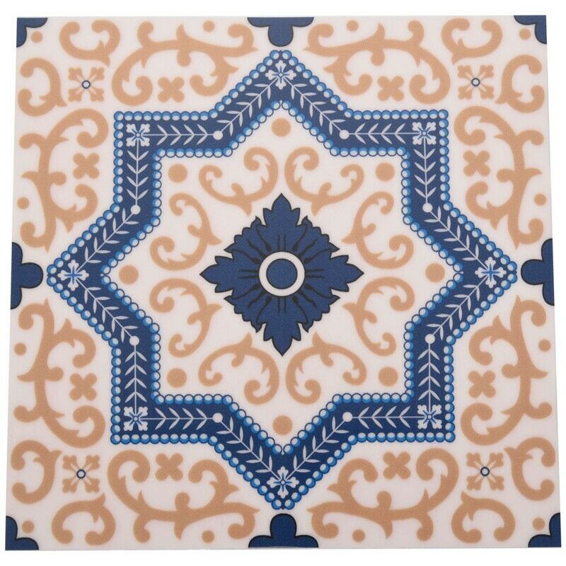 10Pcs Moroccan Style Tile Stickers Waterproof Wall Stickers Bathroom Art DecorG9
