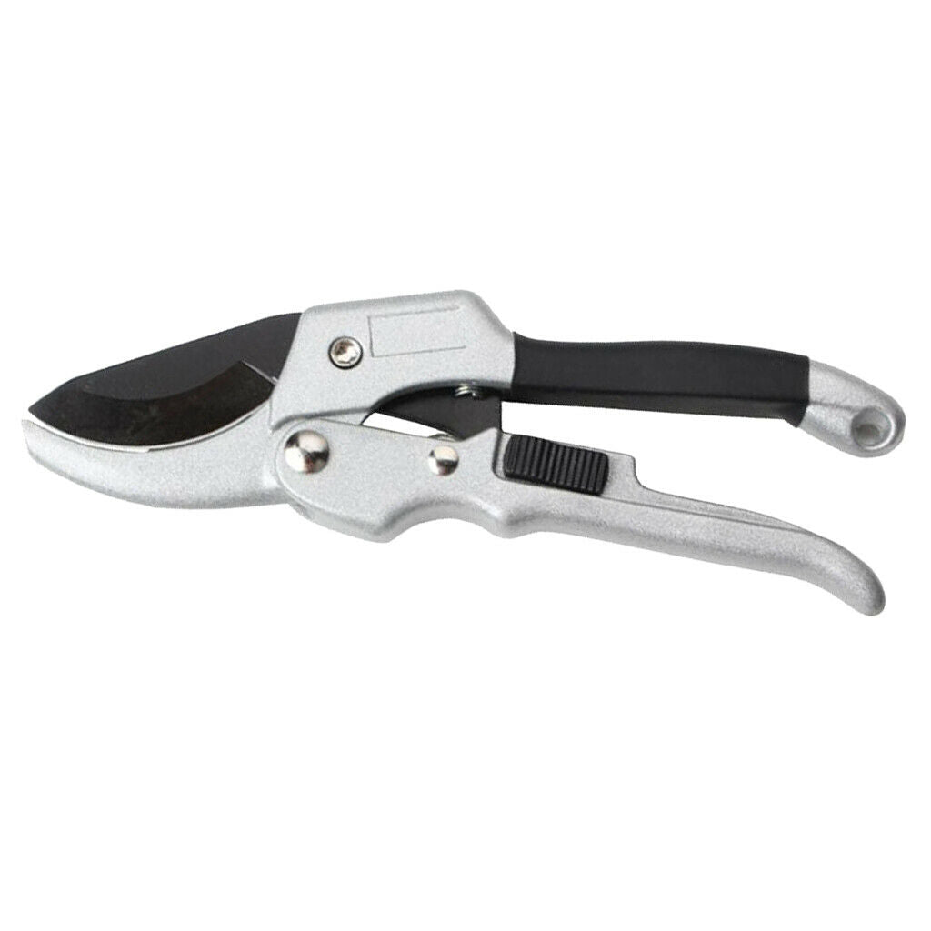 Garden Pruning Shear Curved Plant Scissor Garden Trimmer Labour Saving 200mm