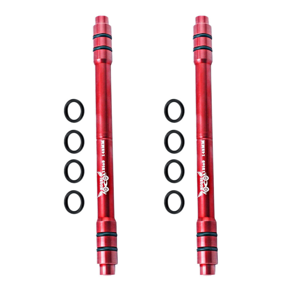 2Pcs MTB Aluminum Alloy 12mm Thru Axle To 9mm Quick Release Skewers Adaptor