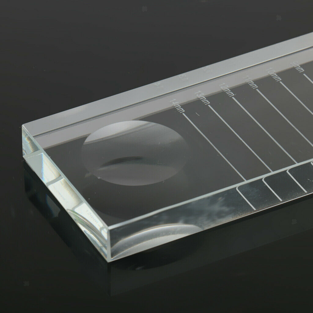 Professional Glass Eyelash Extensions Tool Adhesive Glue Holder - Clear