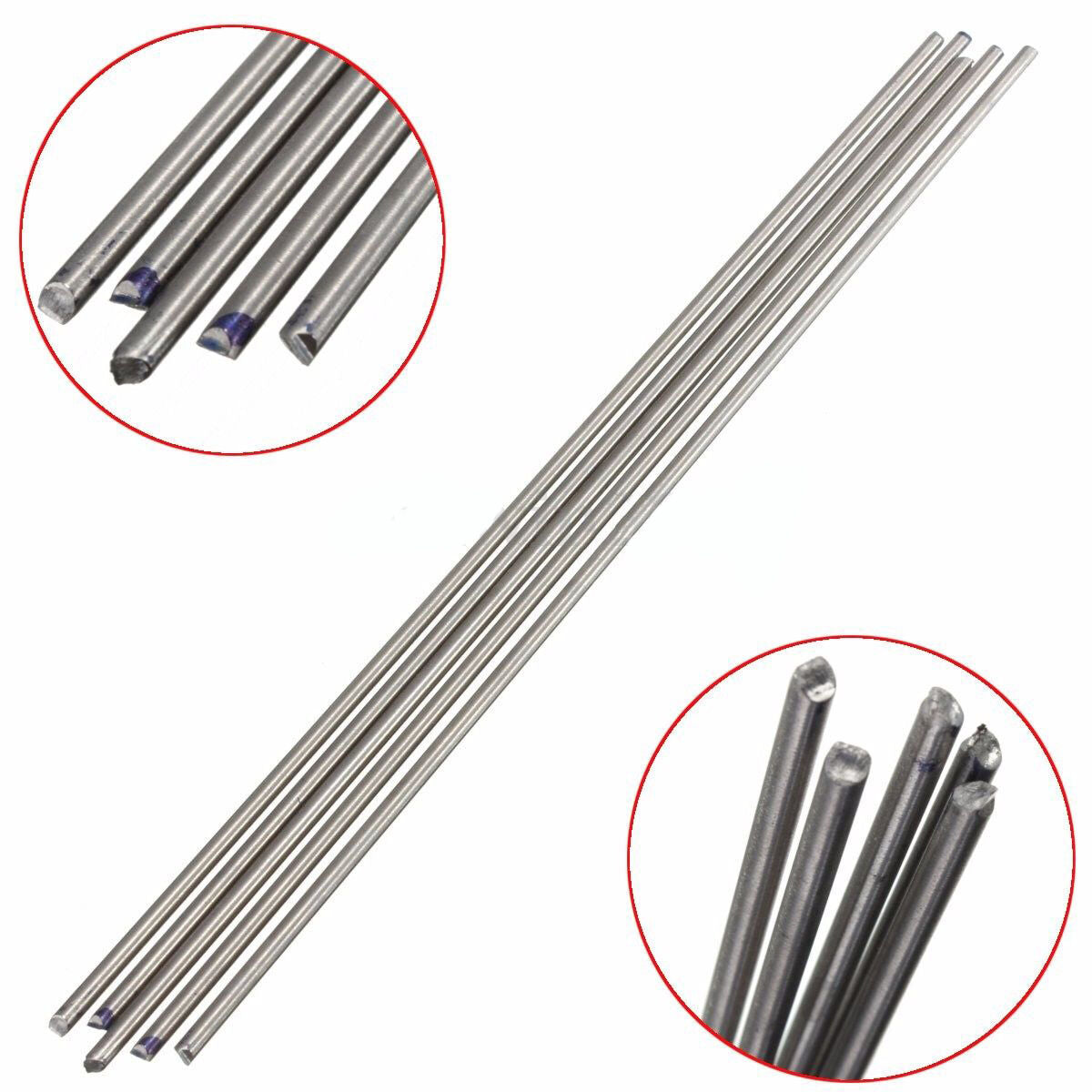 5Pcs Titanium Ti Grade 5 Gr.5 GR5 Metal Rod Diameter 6mm Length 25cm 10 inches