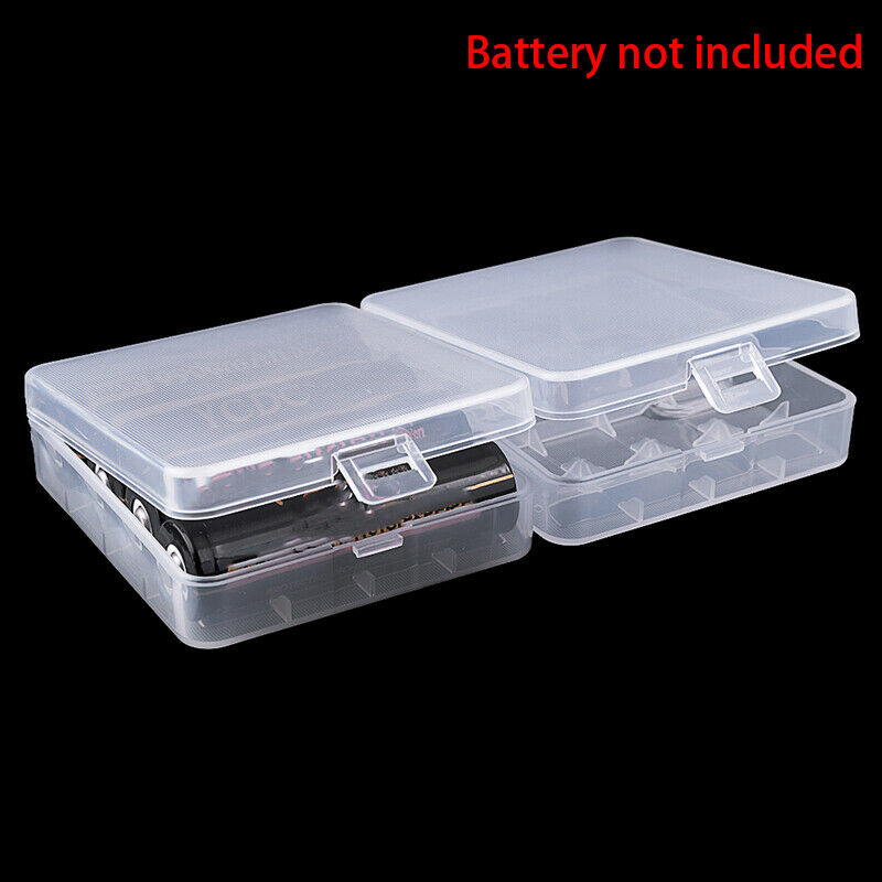 Battery Storage Box Holder Transparent Portable Hard Plastic Large Capaci.l8