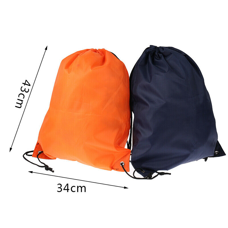 Waterproof Gym Sport Fitness Bag Foldable Backpack Drawstring Shop PocketBDAU