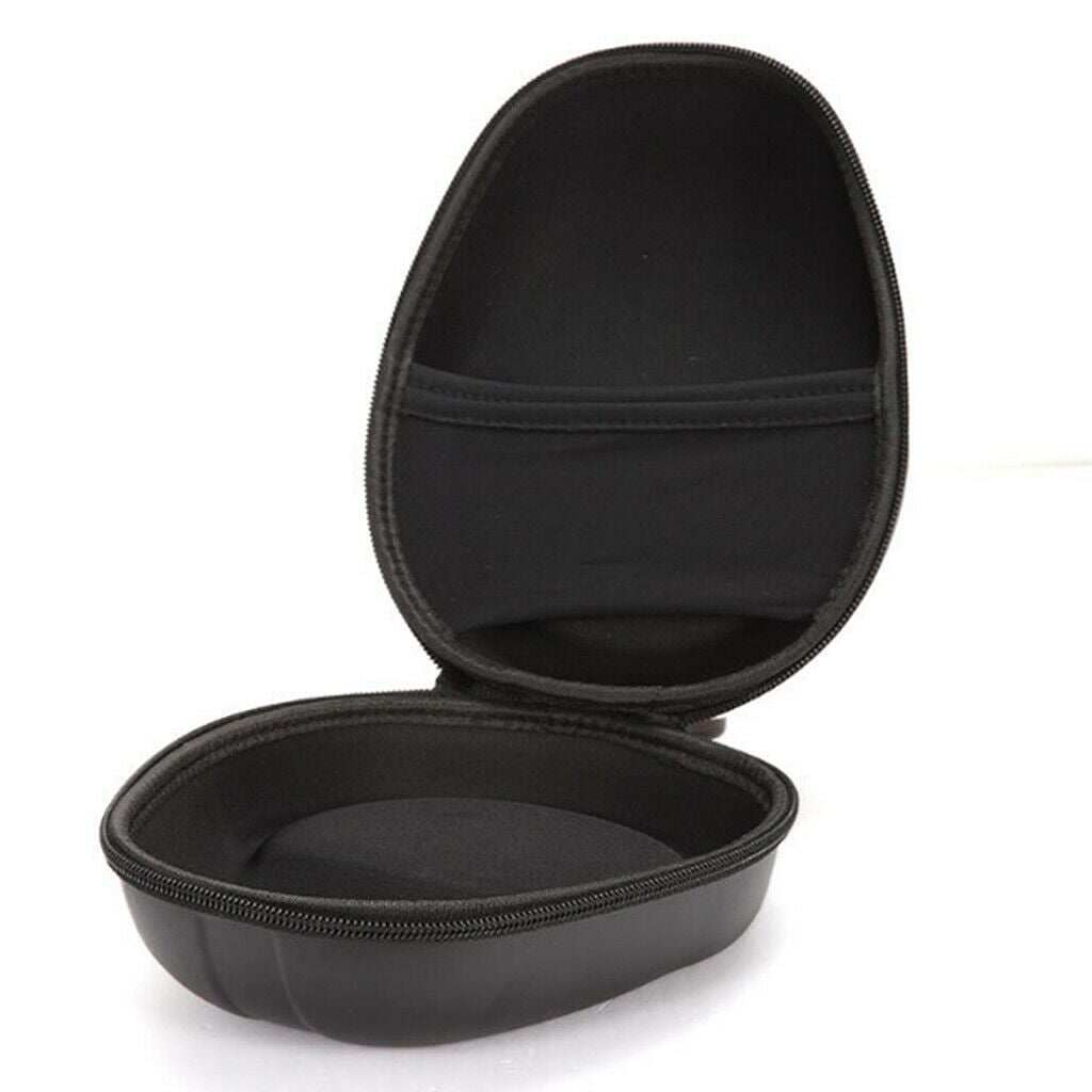 Hard Storage Carrying Travel Case Box For Headphones Headset Earphone Black