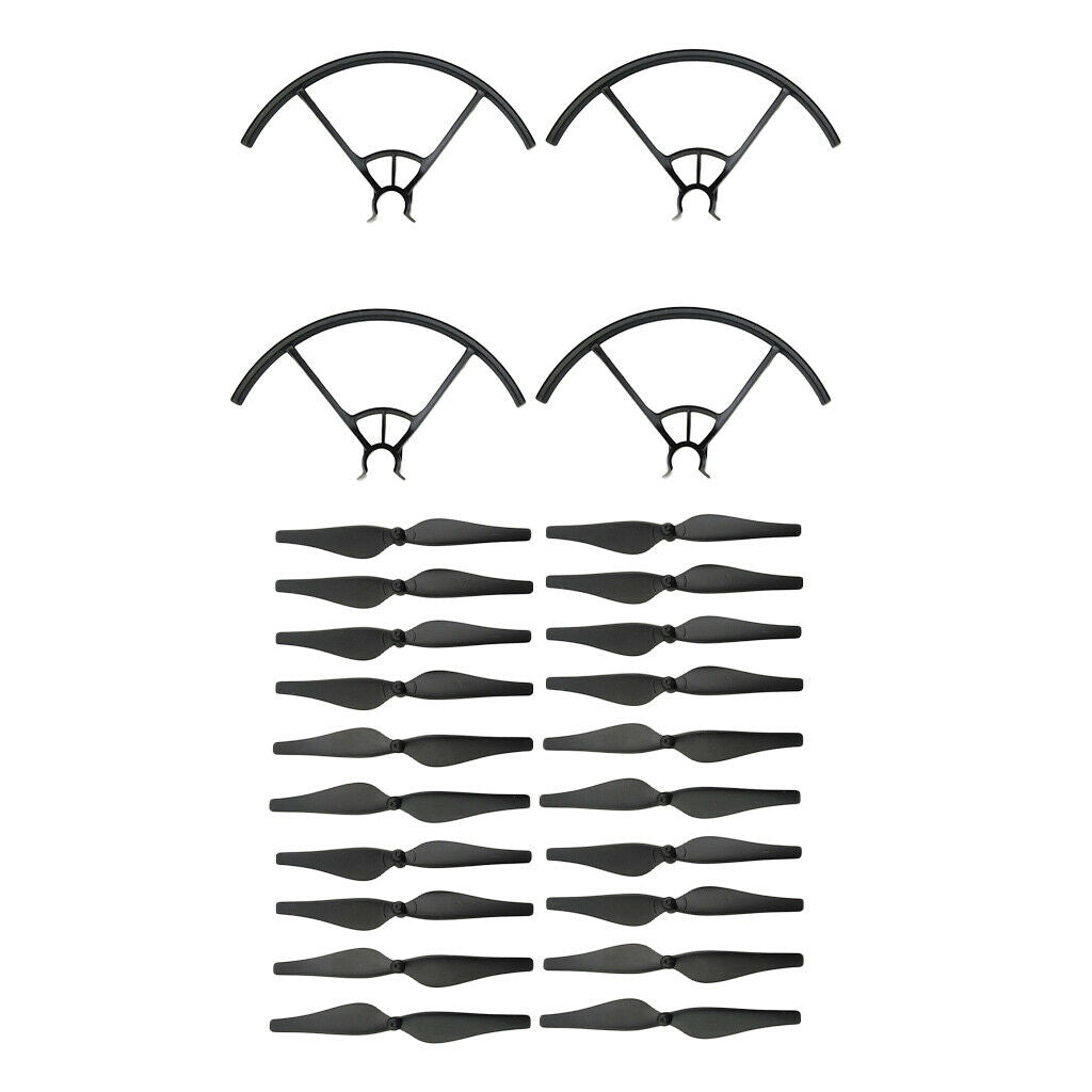 20Pcs Propeller Prop CW CCW & 4pcs Protective Cover for DJI Tello RC Drone UAV