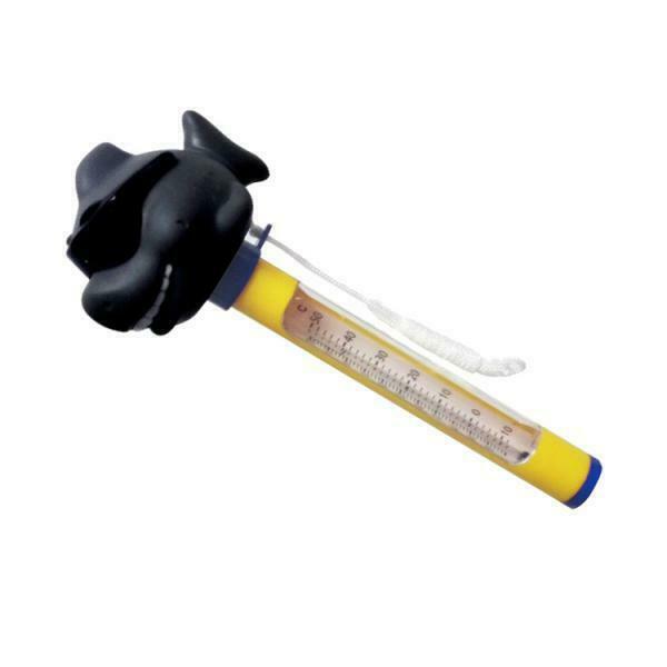 2pcs Pool Thermometer Ponds Water Temperature Gauge Shark & Crocodile Head