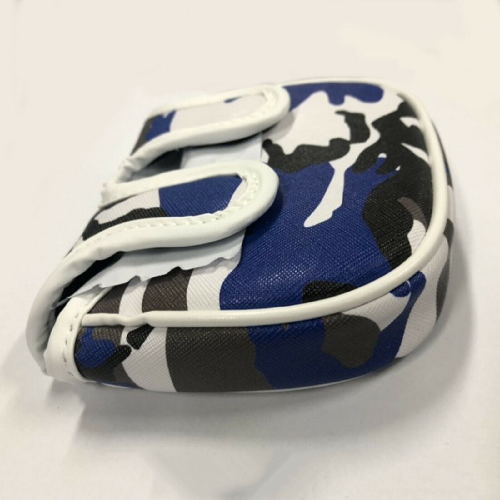 Camouflage Blue Golf Mallet Putter Cover Headcover, Universal Fits