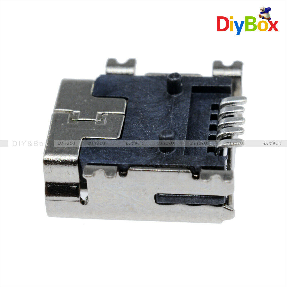 20PCS 5 Pin Mini USB SMD Female Mini B Socket Connector Plug