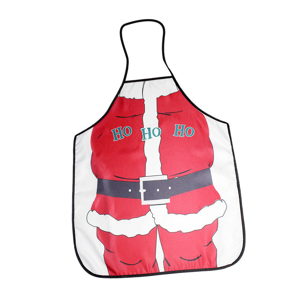 Sexy Funny Household Novelty Apron Father Christmas Kitchen Chef Aprons