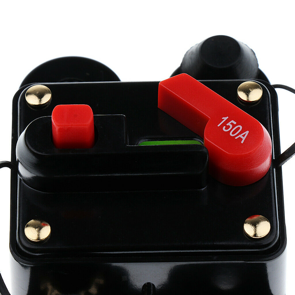 50A/150A/200A/250A Car Inline Manual Reset Circuit Breaker Fuse Power Protection
