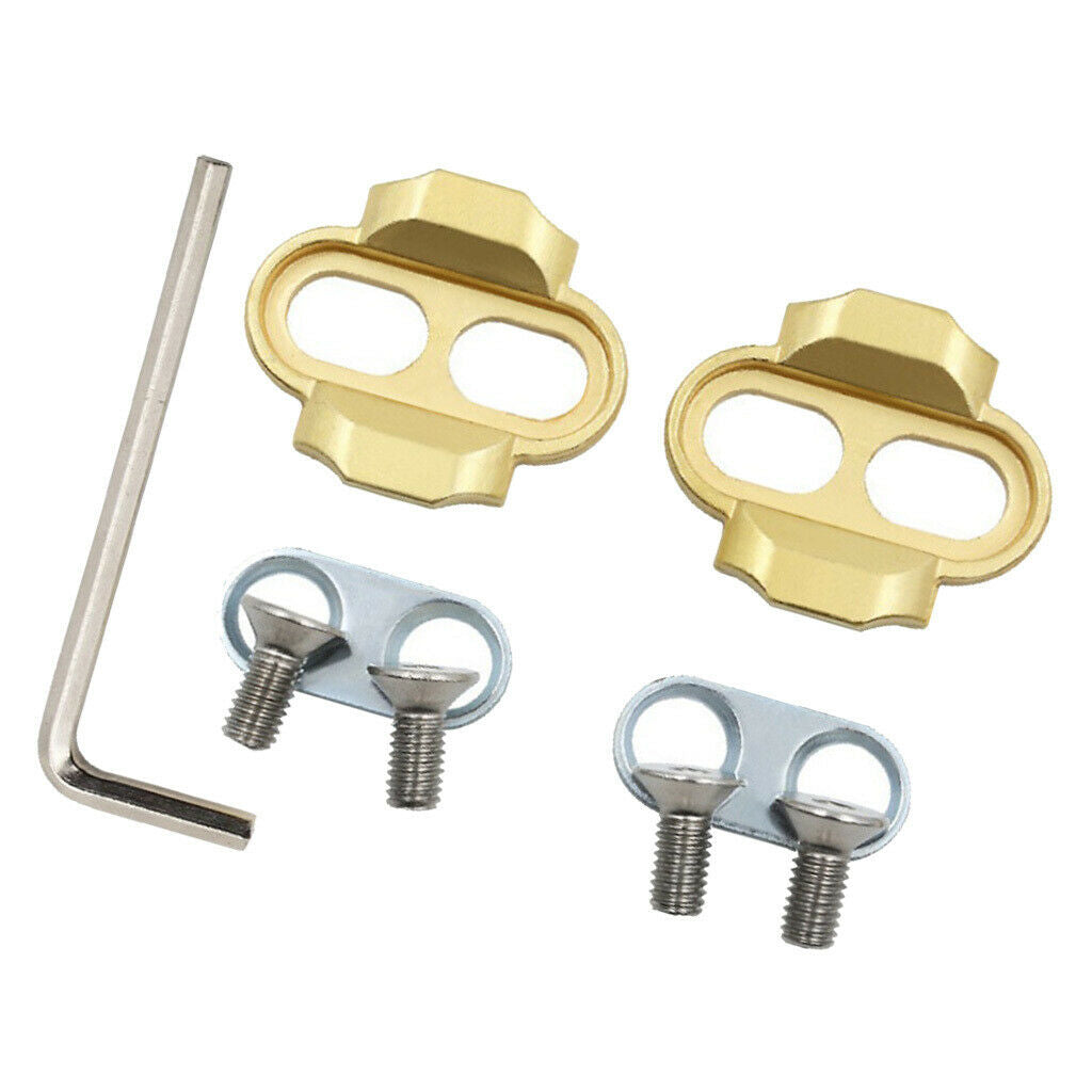 Brass Mountain Bike Cleats Compatible with Eggbeater SPD Clipless Pedal