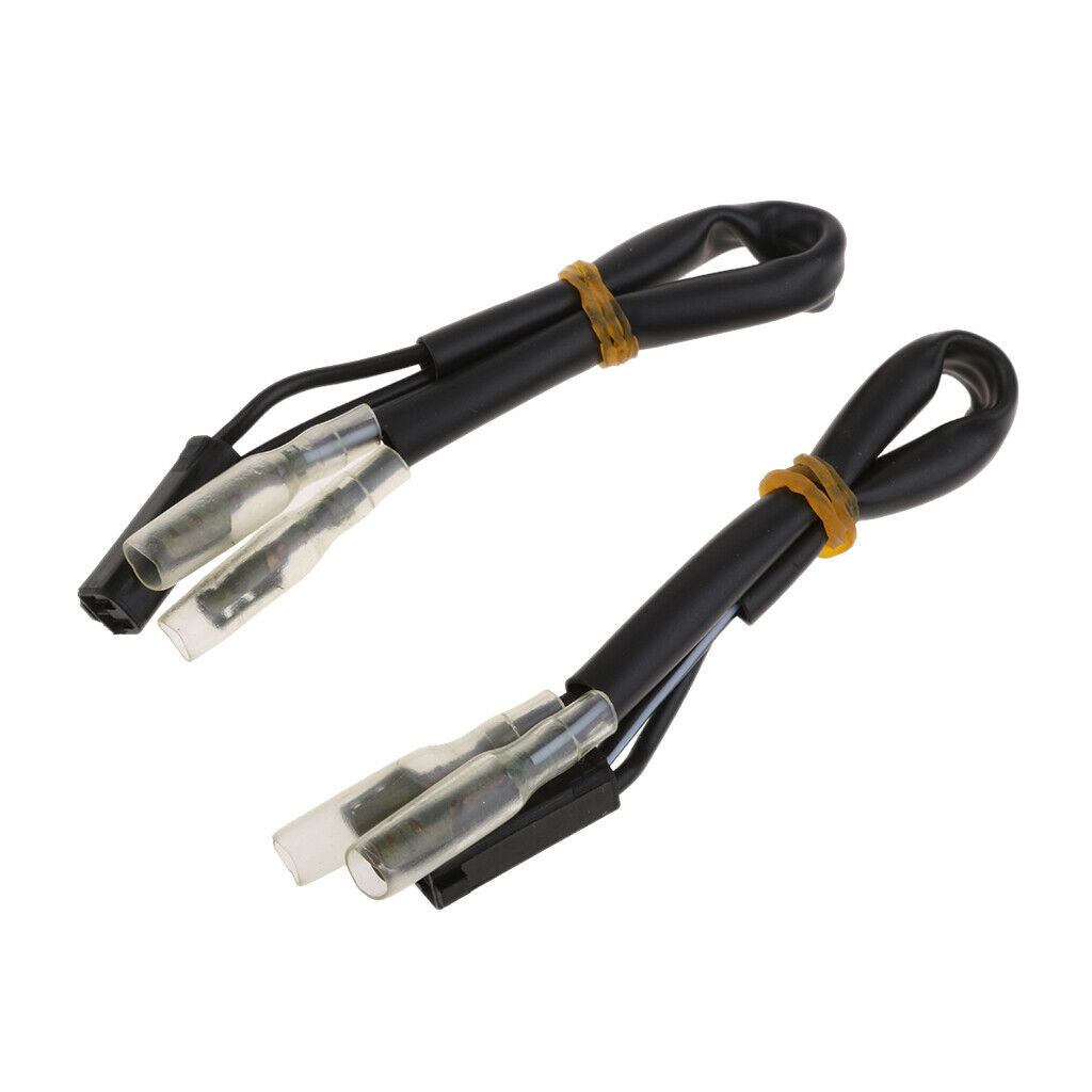 Pair Turn Signal Wire Adapter Plug for for Suzuki GSX 6GSXR 600 750 1300R