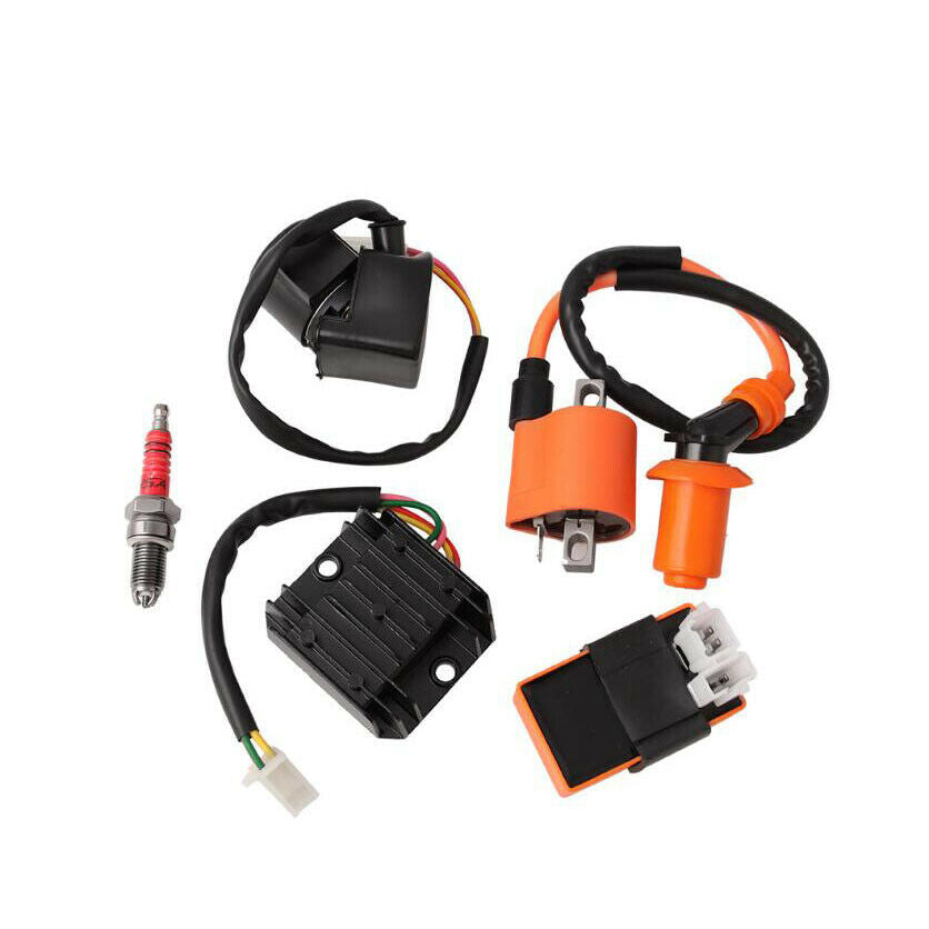 Lgnition Coil CDI Regulator Rectifier Relay Kit For 150cc 200cc 250cc ATV Racing