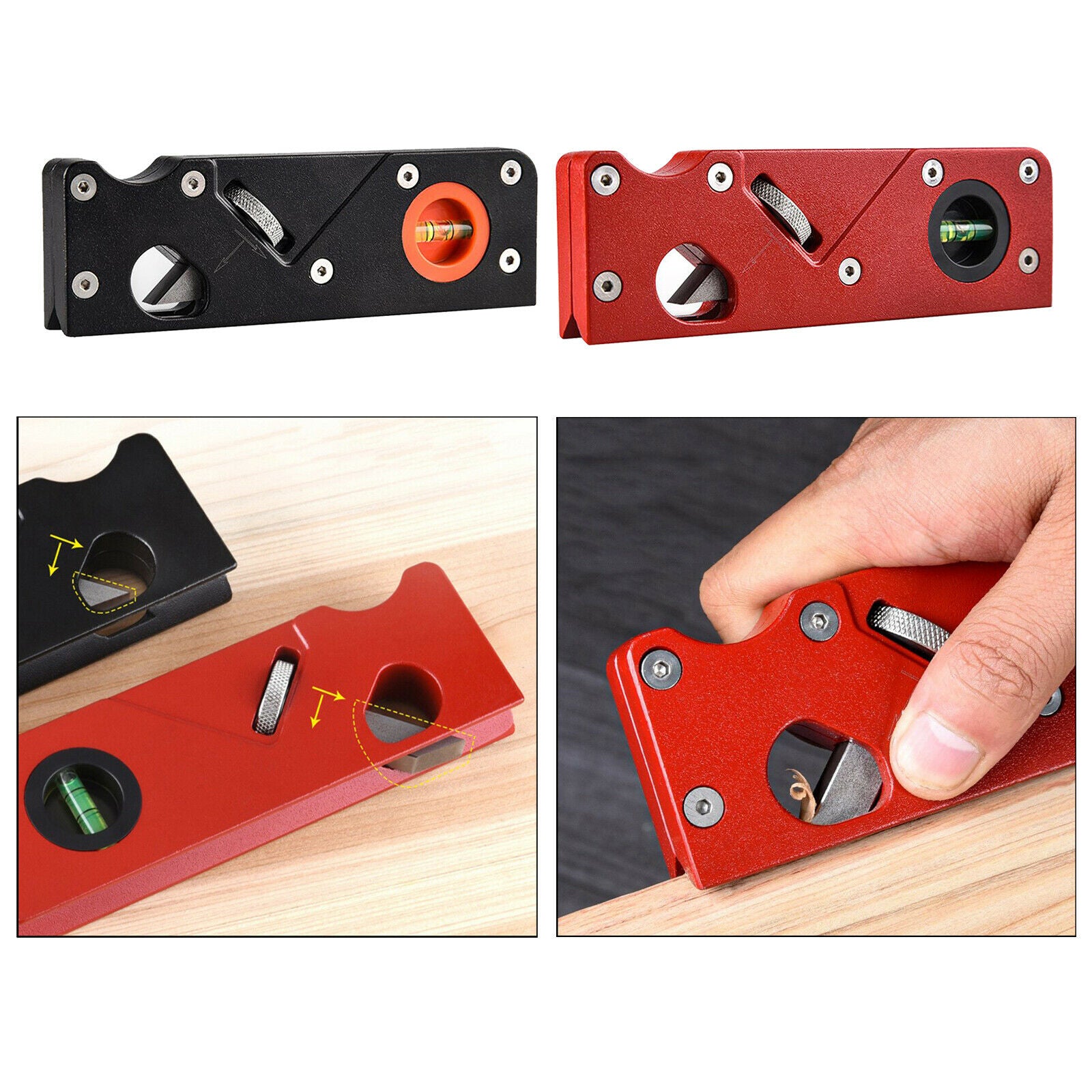2x Chamfer Planer, Adjustable Angle, End Cutter, Cutter, Carpenter, Woodworking