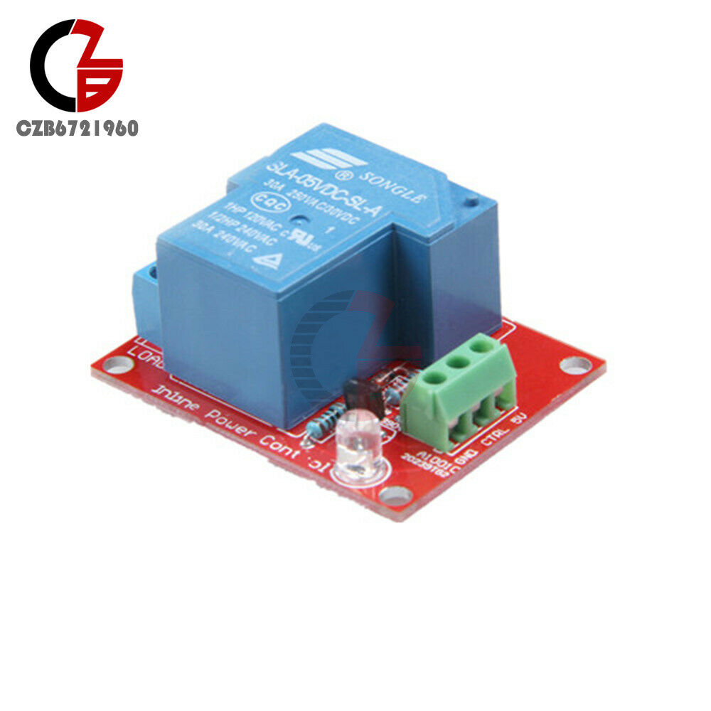 1 Relay Module 5V 30A High Power Fit For Arduino AVR PIC DSP ARM SLA-05VDC-SL-A