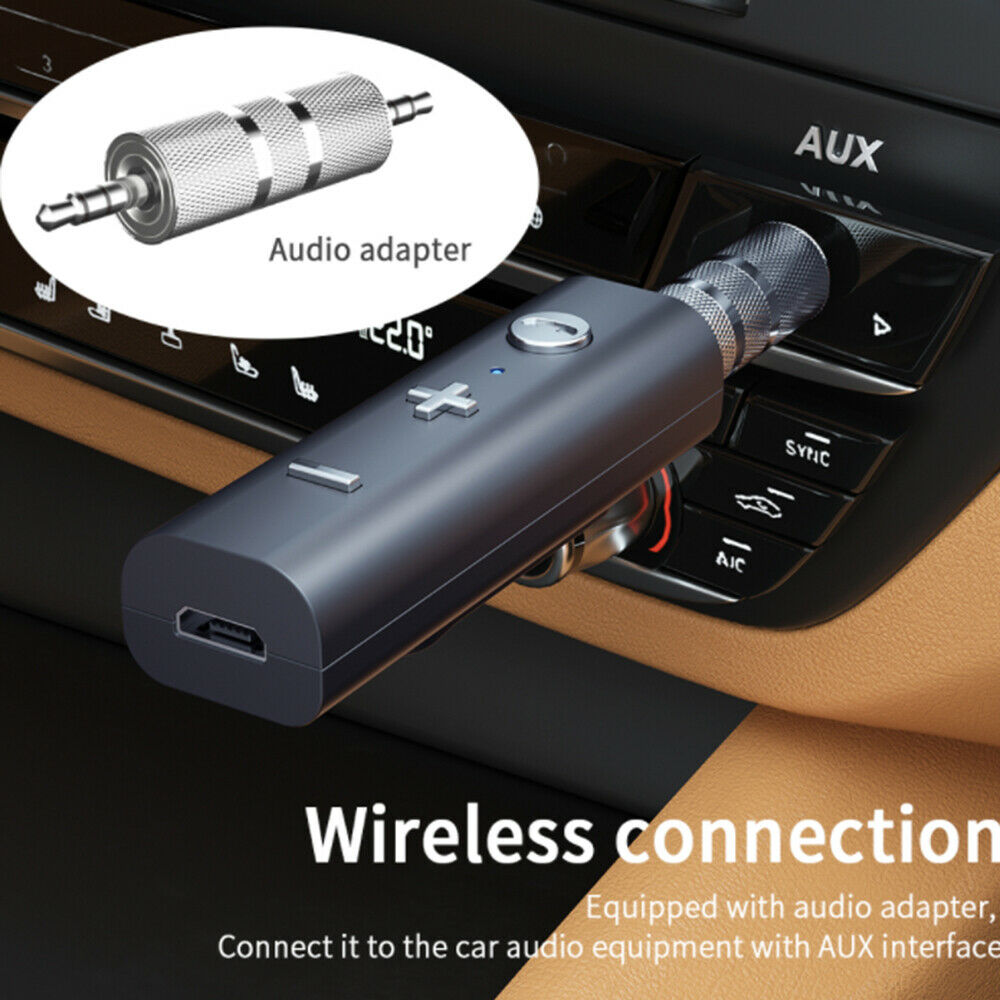 For 3.5mm Jack Earphone Wireless Adapter Bluetooth-compatible Audio Transmitter