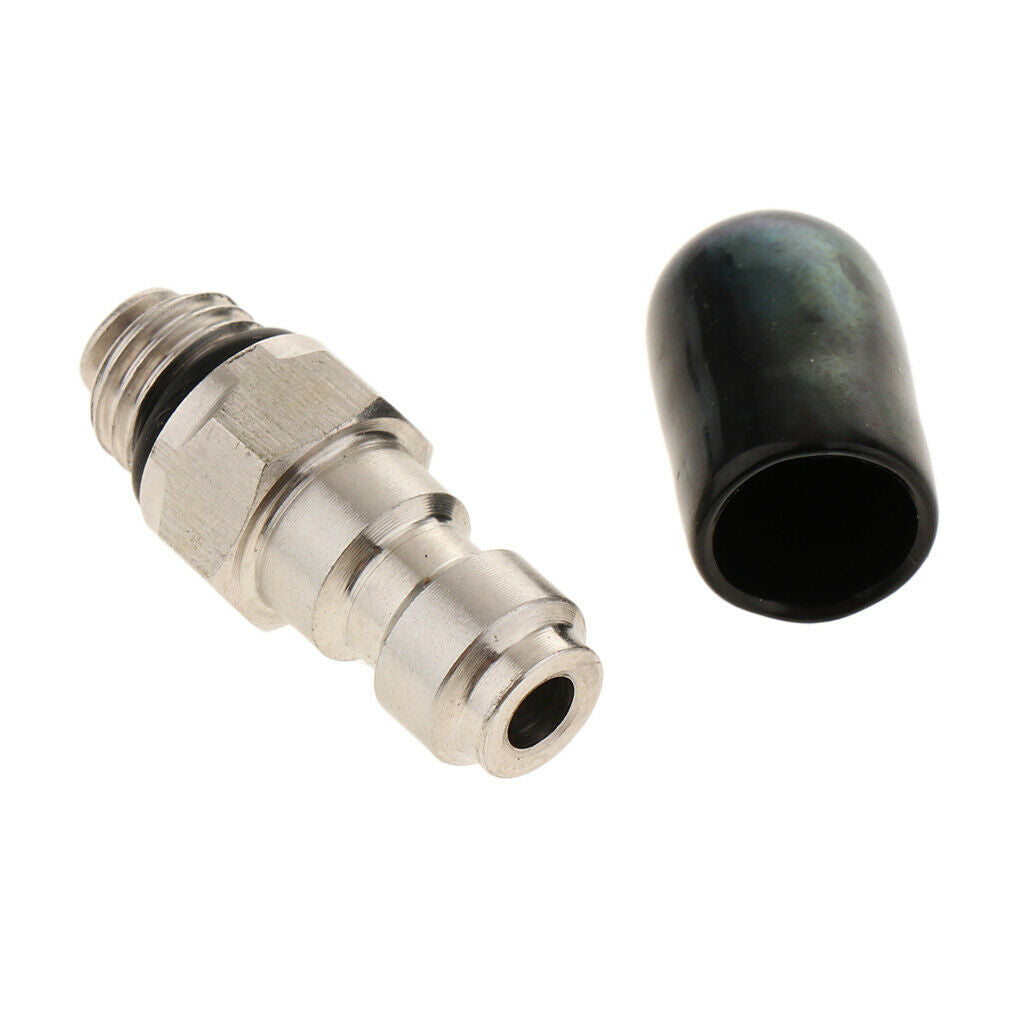 Quick Male Connector Pressure Valve Pneumatic Nozzle M8 x 1 Screw Edition