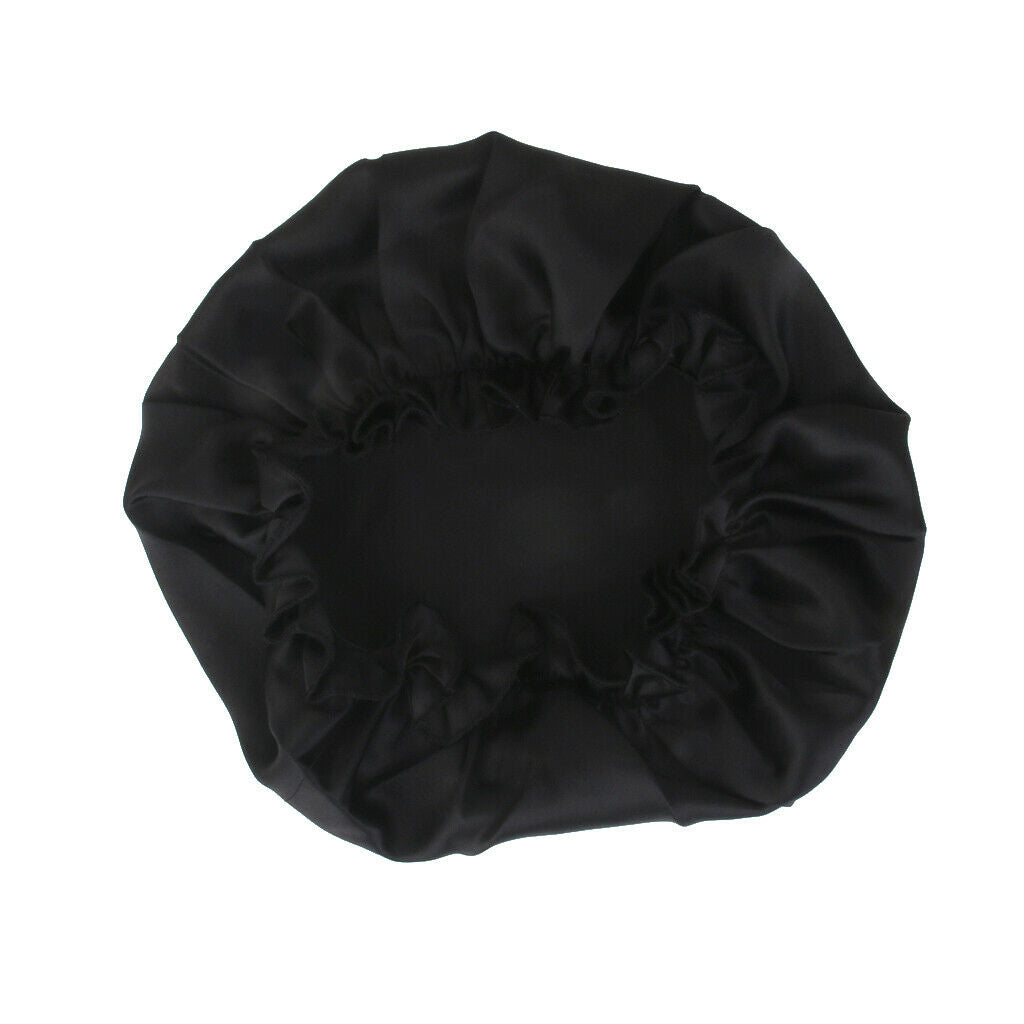 Pure Silk Sleeping   Night Sleep Hat Hair Care Scarves Bonnet Head Cover