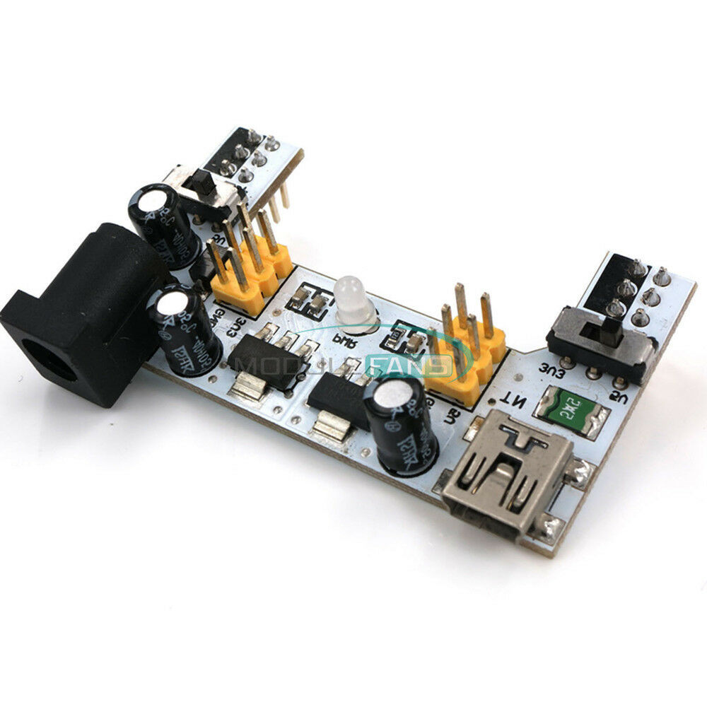 Mini USB MB102 Breadboard DC7-12V Power Supply Module For Arduino Bread Board