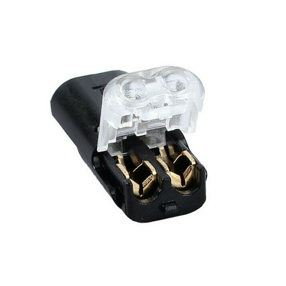 10pcs 2-Pin Way Plug Auto Car Waterproof Electrical Connector Wire Cable Tool US