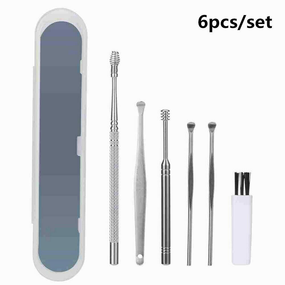 Innovative Spring Ear Wax Cleaner Tools 6PCS/Set