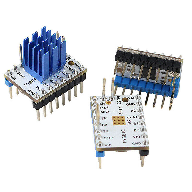 4X(3Pcs Stepping Motor Driver TMC2209 V3.0 Stepsticks Mute Driver 256 MicroN5U3)