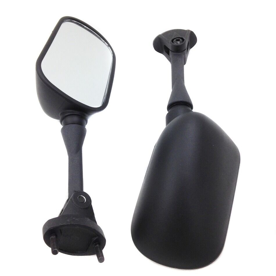 Black Side Racing Mirrors For Kawasa Ninja 05-08 ZX-6R 636 ZX6RR 04-08 Kawasaki