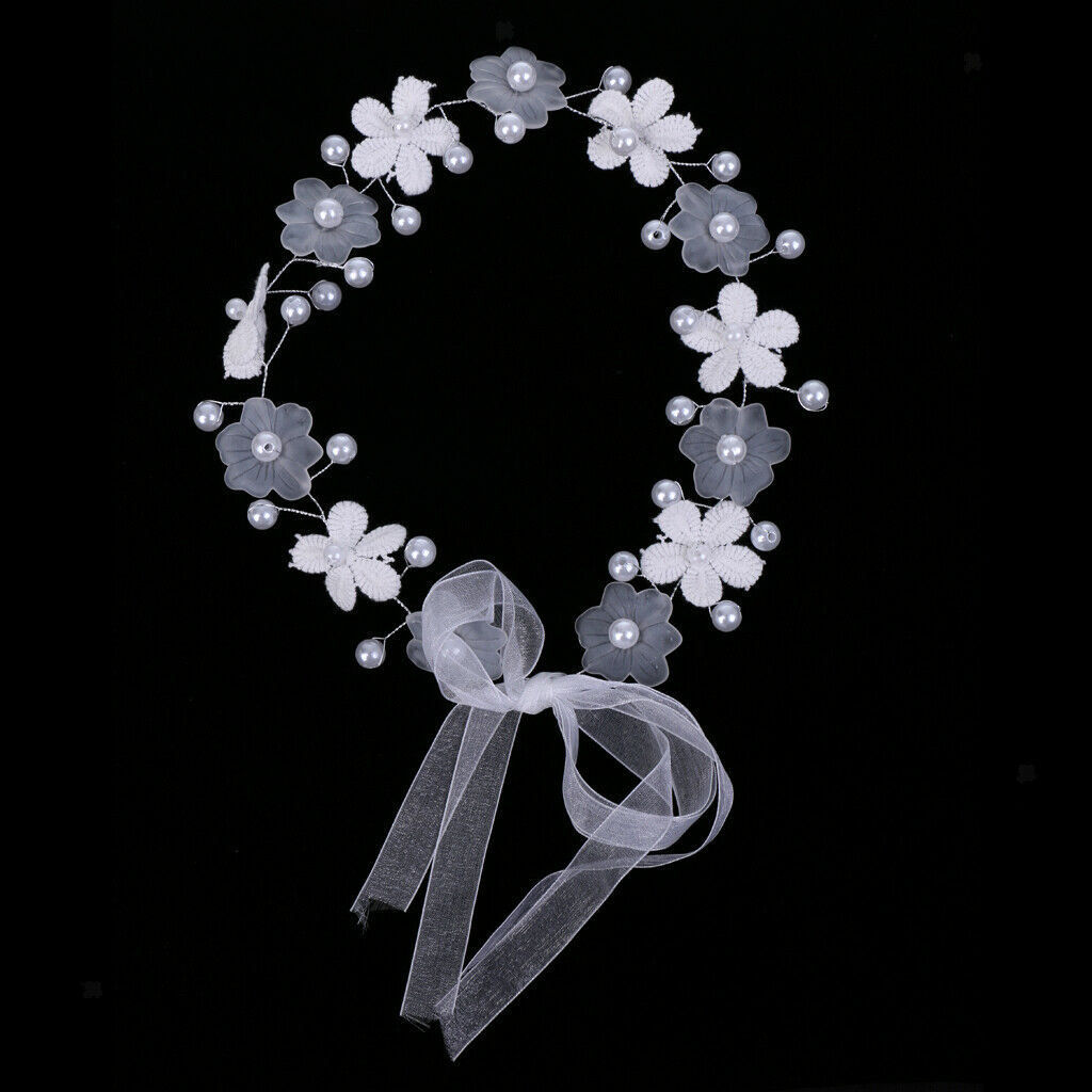Glamorous Bridal Headpiece Bridesmaid Headpices with Crystal and Ribbon