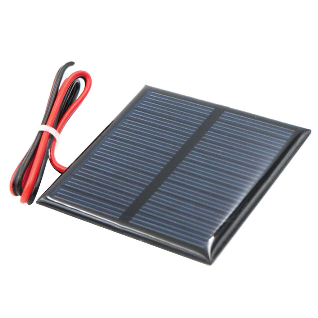 5x DIY Mini Solar Panel Small Cell Module Charger for Mobile Phone 60x60mm