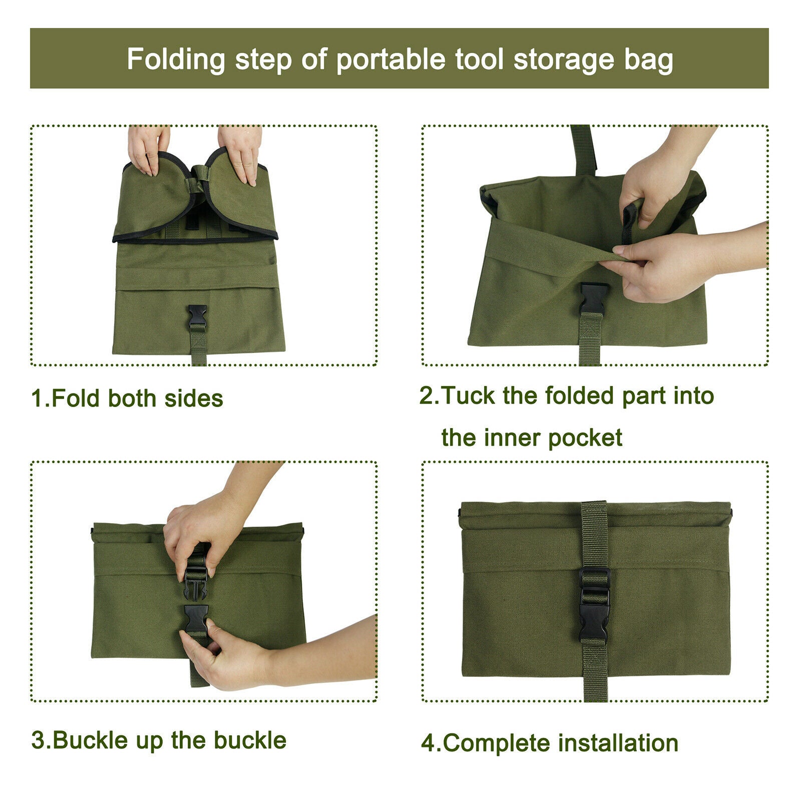 Camping Supplies Outdoor Picnic BBQ Tablewares Spoon Fork Tree Storage Bag