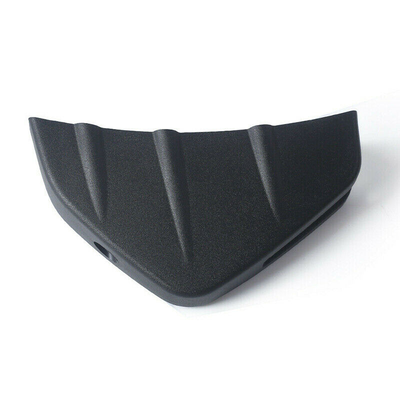4pcs Black Universal Car Rear Bumper Lip Diffuser Shark Fins Splitter Spoiler