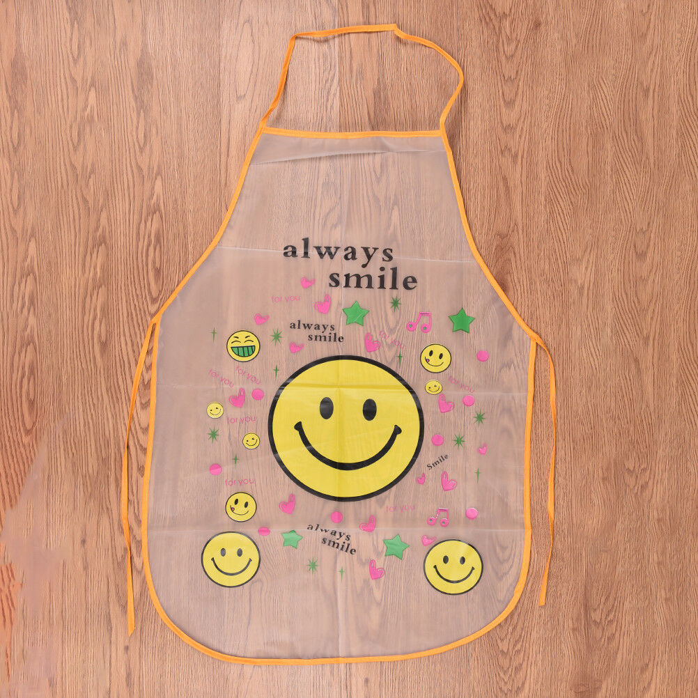 women&kids cartoon kitchen restaurant waterproof apron cooking aprons anti-DD