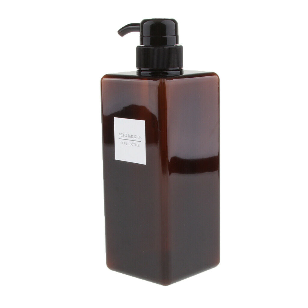 2 Pack Empty 250ml 650ml Foaming Soap Dispenser Travel Container Body Wash