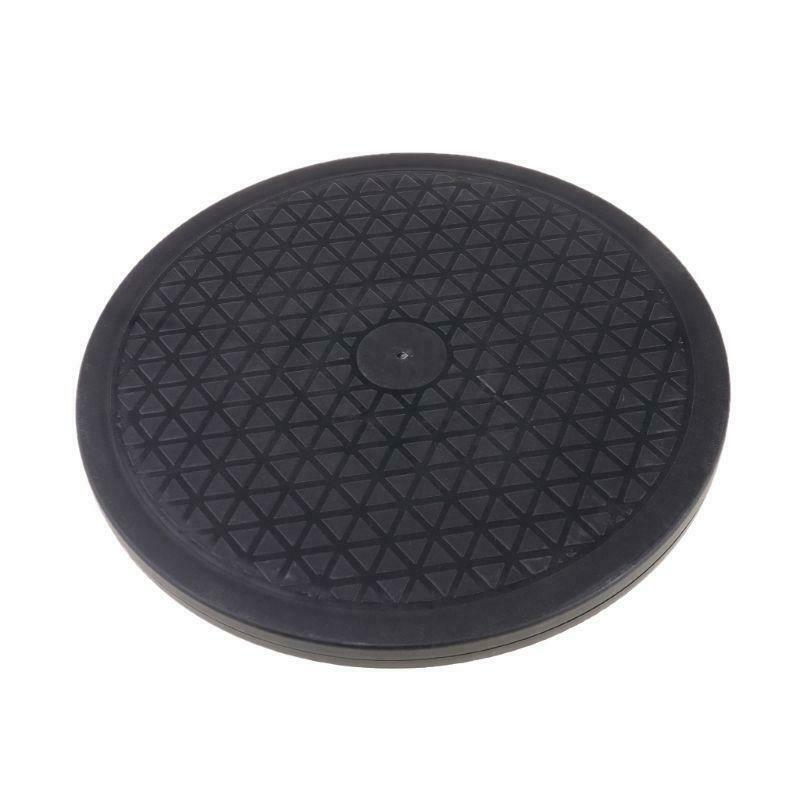 10" Round Bonsai Turntable Rotating Plate Wheel Revolving Home Kitchen Display