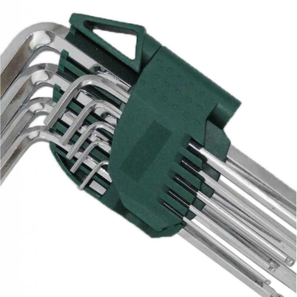 9 Size Hex Key Set Portable Wrench Tool Screwdriver Tools H1.5 - H10