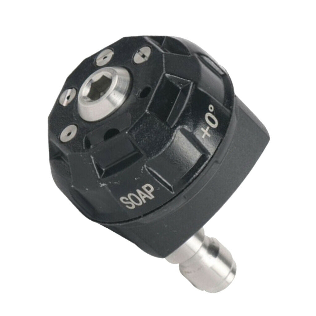6-in-1 Adjustable High Pressure Washer Spray Nozzle 1.45mm Aperture