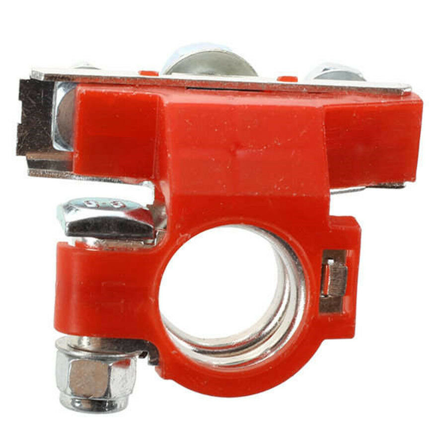 2 Pcs Pure Copper Tinned Firm Battery Terminal Cable Clamp Clip Quick Connection