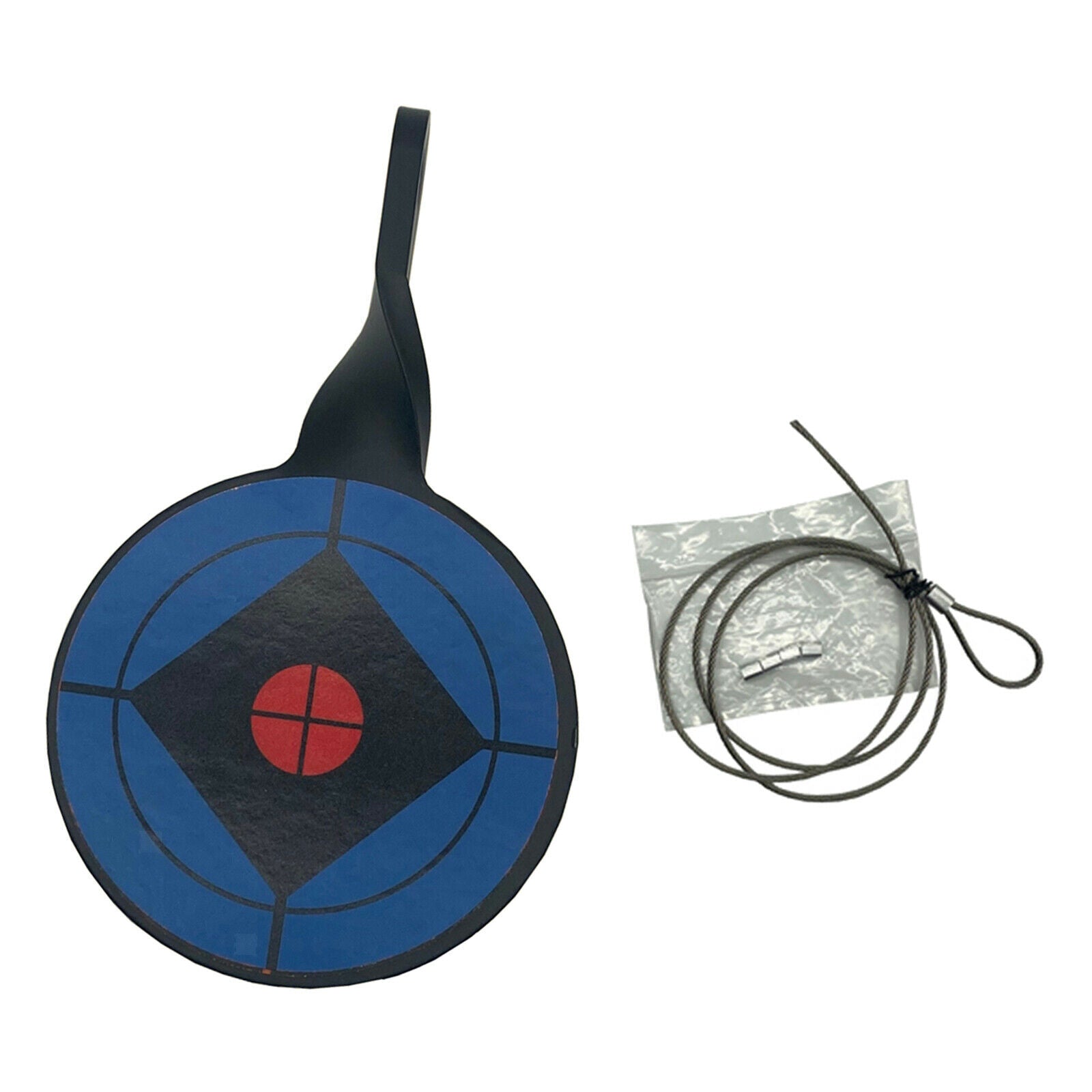 3.15 Inch Air Gun Hanging Shooting Target with 10 Target Paper Accessories