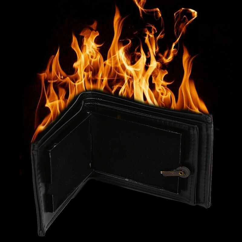 Magic Trick Flame Fire Wallet Big Flame Magician Trick Wallet Stage Street Sh.BD