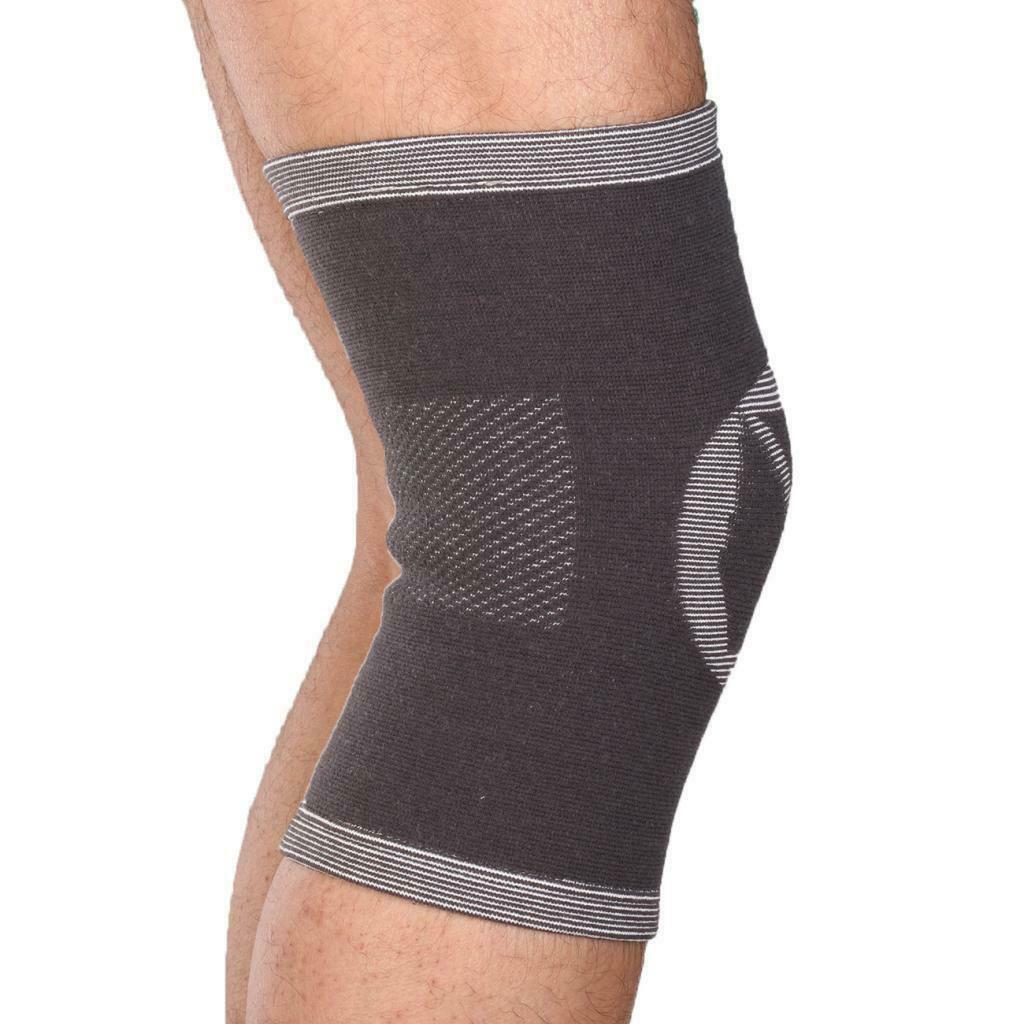 Knee Pad Sports kneepad Guards Brace Support Outdoor Sports Protector M Gray