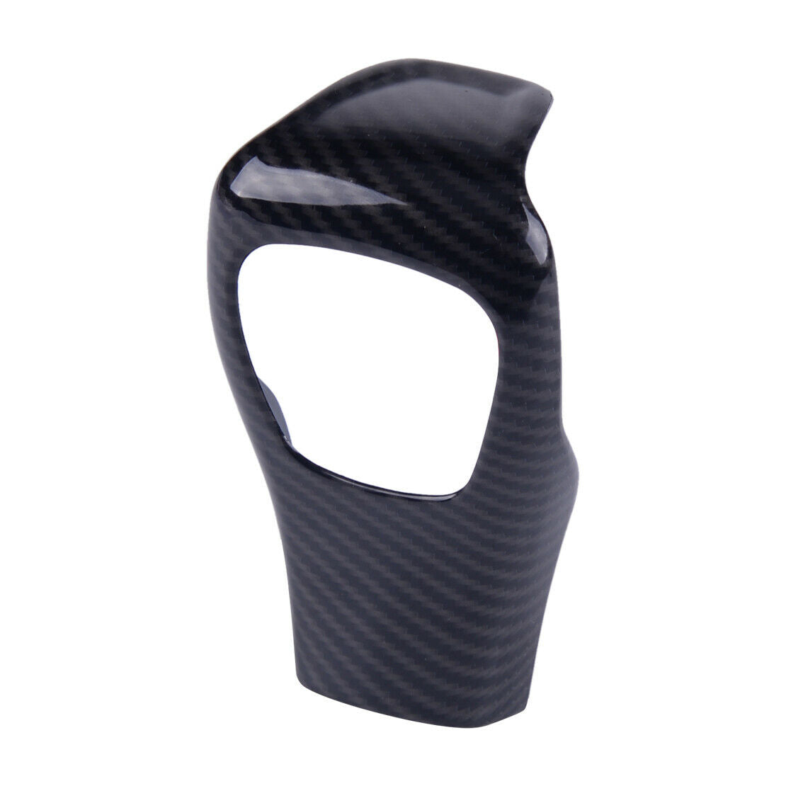 Carbon Fiber Style Gear Shift Knob Cover Trim Fit for Jeep Cherokee 2014-18 Atn