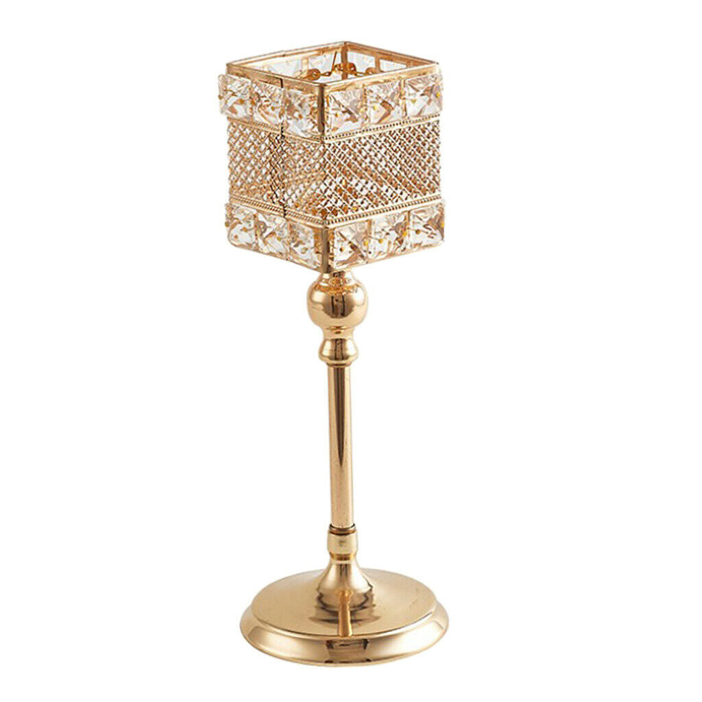 Metal Europe Candle Holder Home Decor Tabletop Decorative Candlestick 33.5cm
