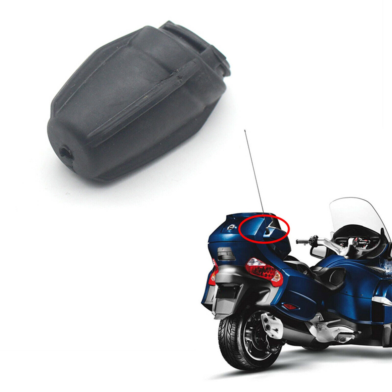 Antenna Cover Suitable Fit for CAN-AM Bombardier Tricycle Spyder RT Limeted
