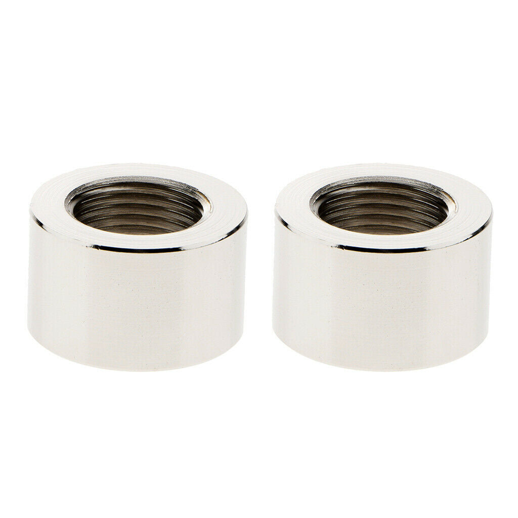 2pcs Iron plating nickel O2 Oxygen Sensor Exhaust Bung Nut M18 x 1.5mm