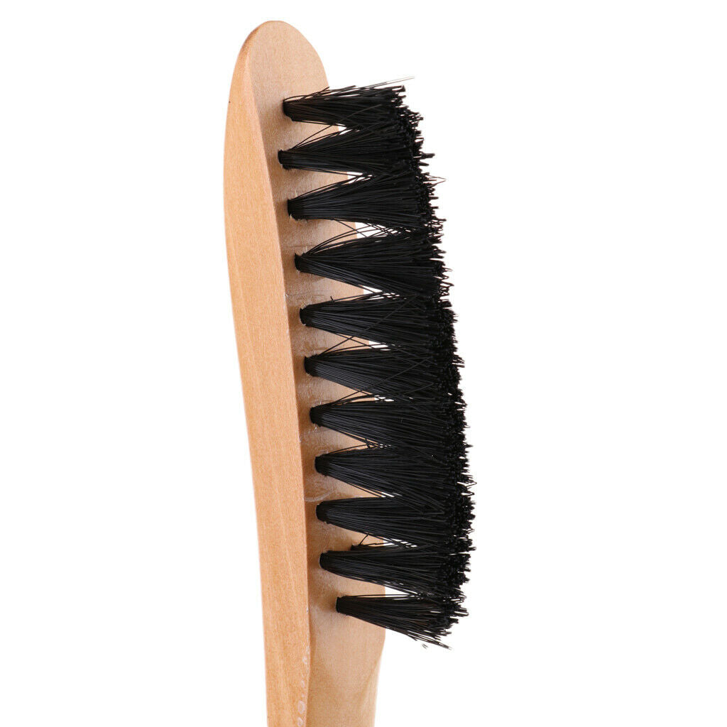 2pcs Pool Snooker Table Brushes Cleaner Tool for Rail Felt Bed Dust Cleaning